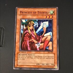 Princess of Tsurugi Trading Card - Pink/Peach Artwork